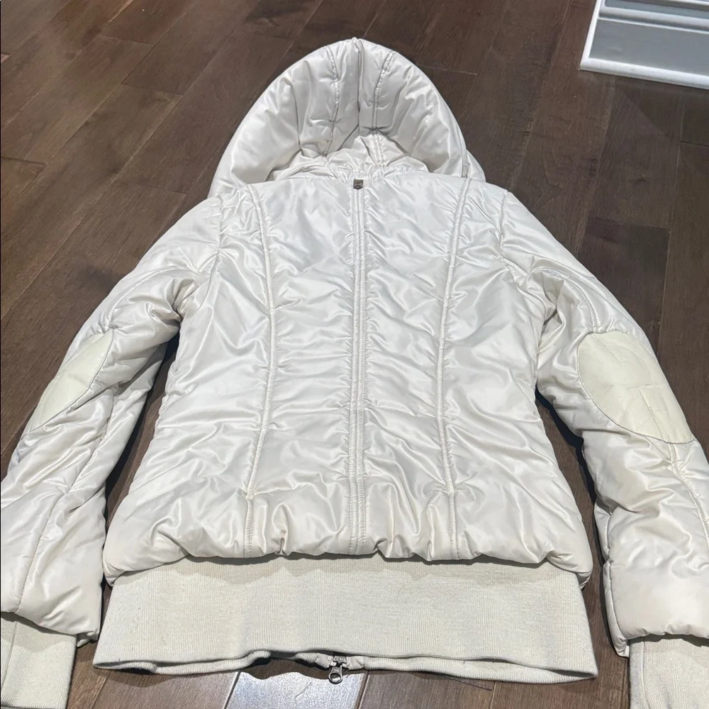 Mackage Women's Cream Quilted Jacket - Picture 3 of 6